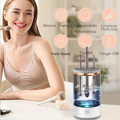 LIMPIADOR ELECTRICO DE BROCHAS Y ESPONJAS Brushbella™