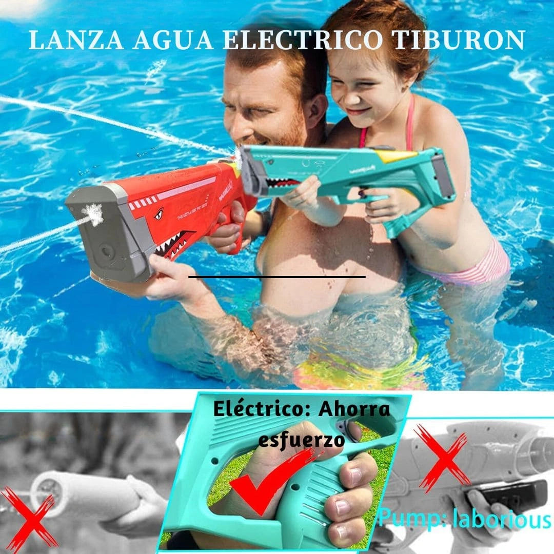 LANZA AGUA ELéCTRICO TIBURON
