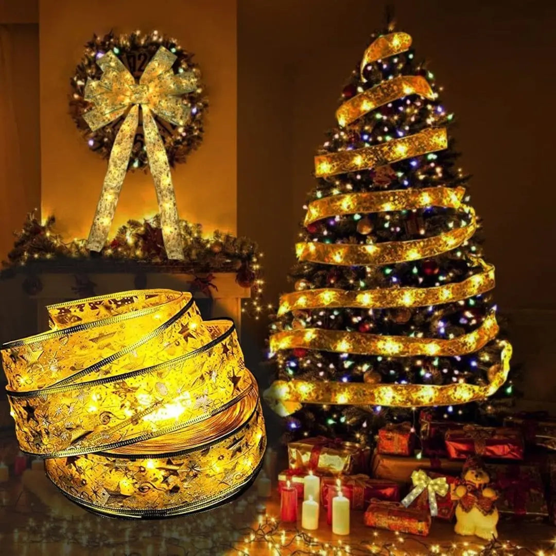 CINTA DECORATIVA  CON LUZ DE HADAS (PACK 2 UNIDADES)