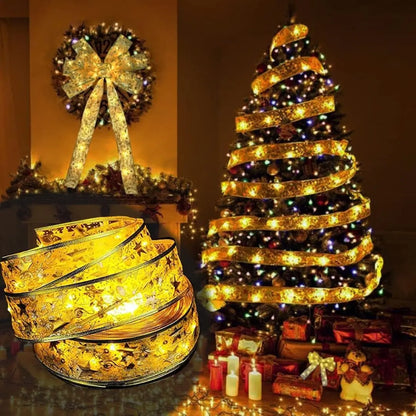 CINTA DECORATIVA  CON LUZ DE HADAS (PACK 2 UNIDADES)