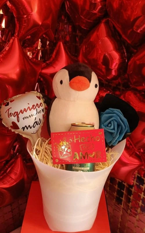 BOX HIELERA PARLANTE PROMO SAN VALENTIN