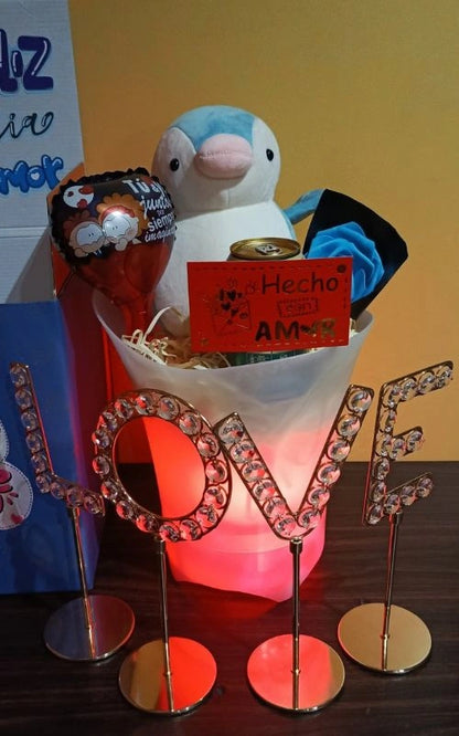 BOX HIELERA PARLANTE PROMO SAN VALENTIN