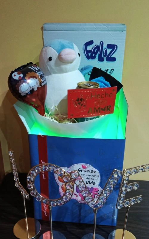 BOX HIELERA PARLANTE PROMO SAN VALENTIN
