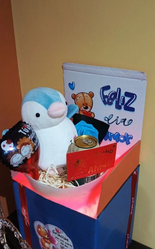 BOX HIELERA PARLANTE PROMO SAN VALENTIN