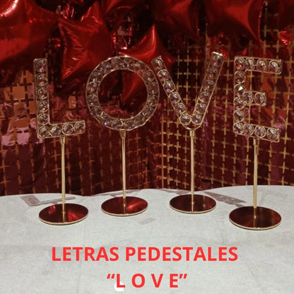 LETRAS DECORATIVAS  "LOVE"